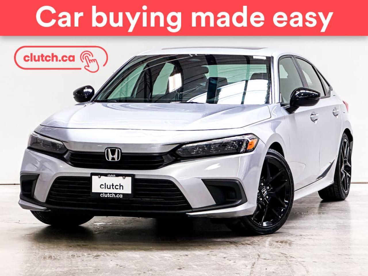 Used 2024 Honda Civic Sport w/ Apple CarPlay, Heated Front Seats, Rearview Cam for sale in Toronto, ON