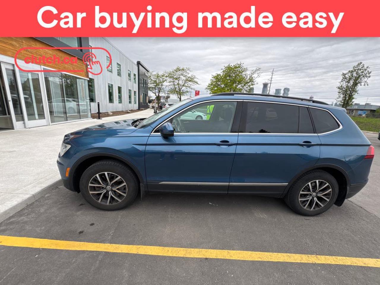Used 2019 Volkswagen Tiguan Comfortline AWD w/ Apple CarPlay, Heated Front Seats, Rearview Cam for sale in Toronto, ON