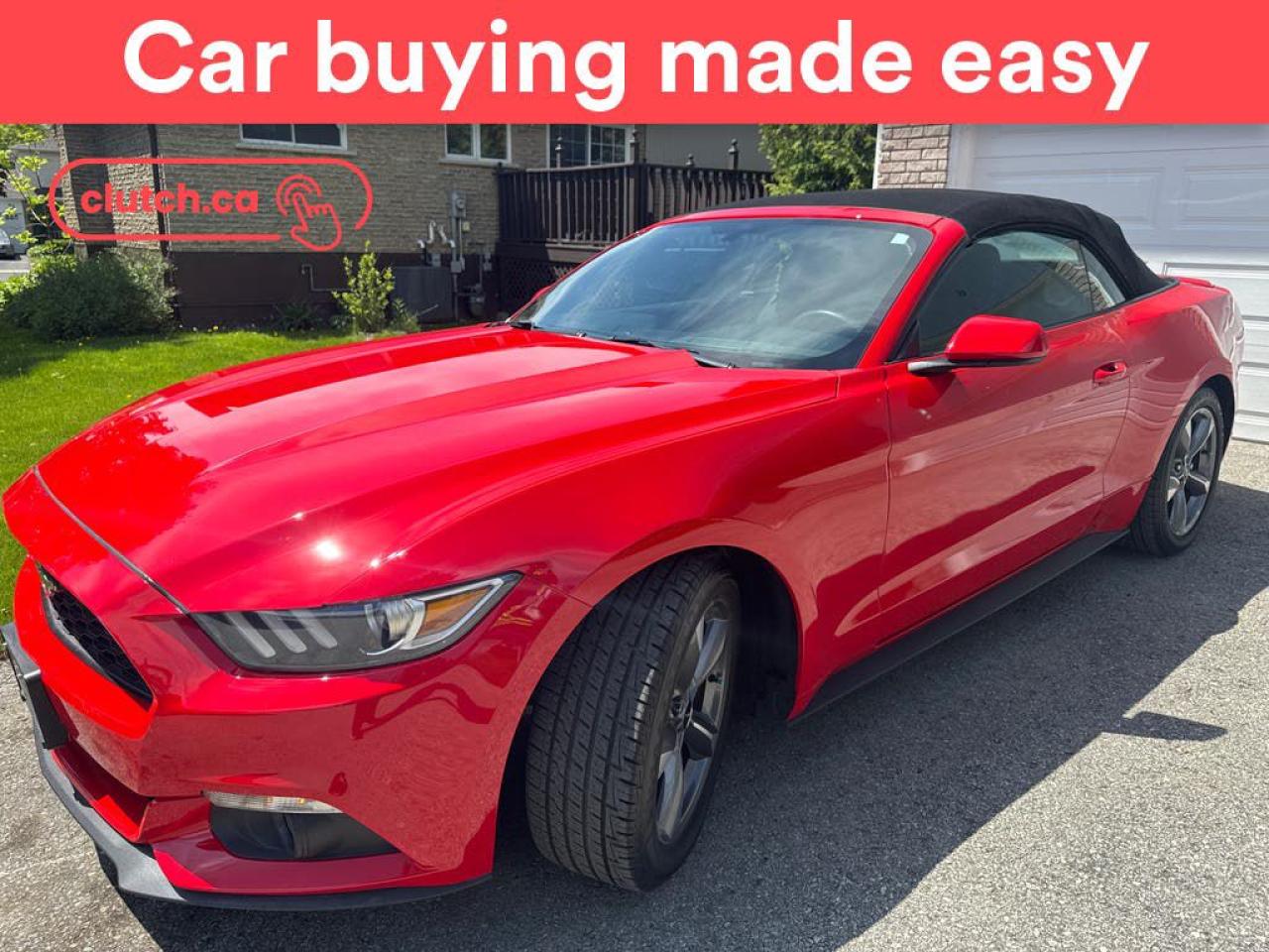 Used 2017 Ford Mustang V6 w/ Rearview Cam, Bluetooth, Cruise Control for sale in Toronto, ON