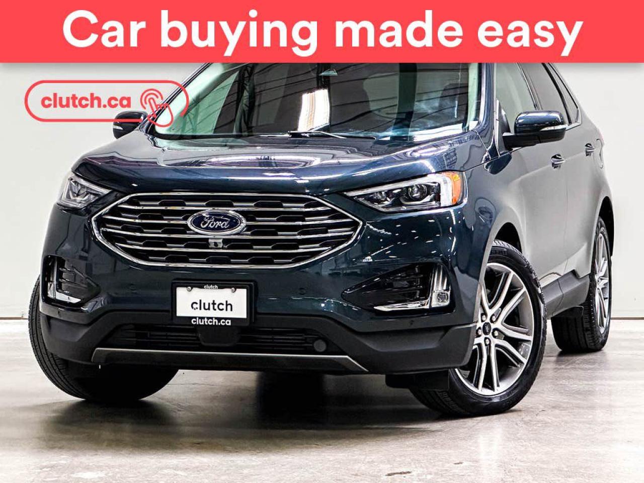 Used 2023 Ford Edge Titanium AWD w/ Apple CarPlay, Heated Front Seats, Rearview Cam for sale in Toronto, ON