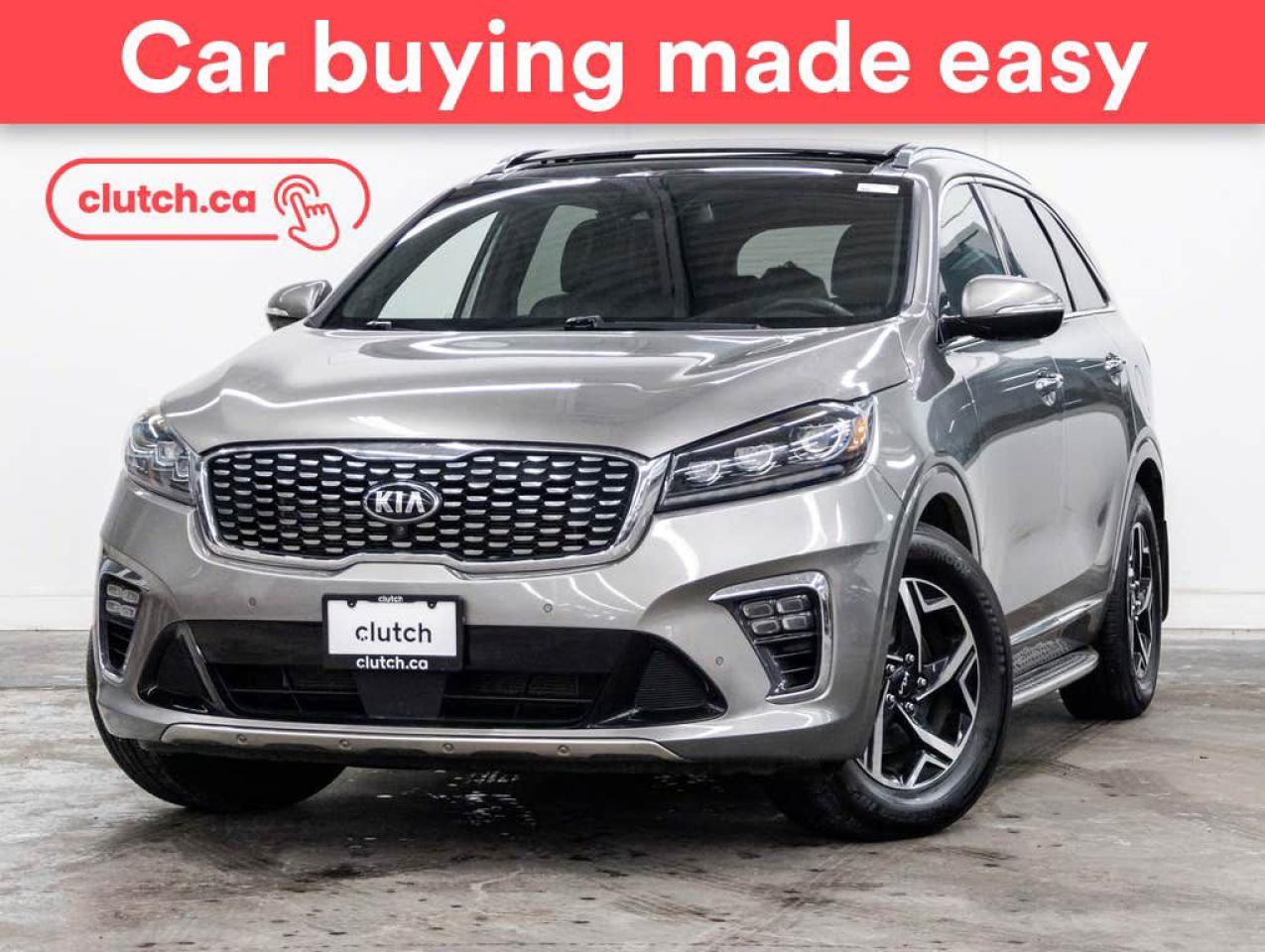 Used 2019 Kia Sorento SXL V6 w/ Apple CarPlay & Android Auto, Panoramic Moonroof, 360 Cam for sale in Toronto, ON