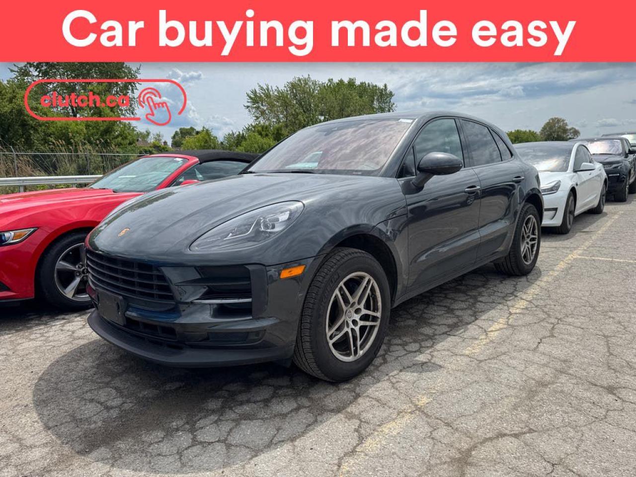 Used 2020 Porsche Macan AWD w/ Apple CarPlay, Heated Front Seats, Rearview Cam for sale in Toronto, ON