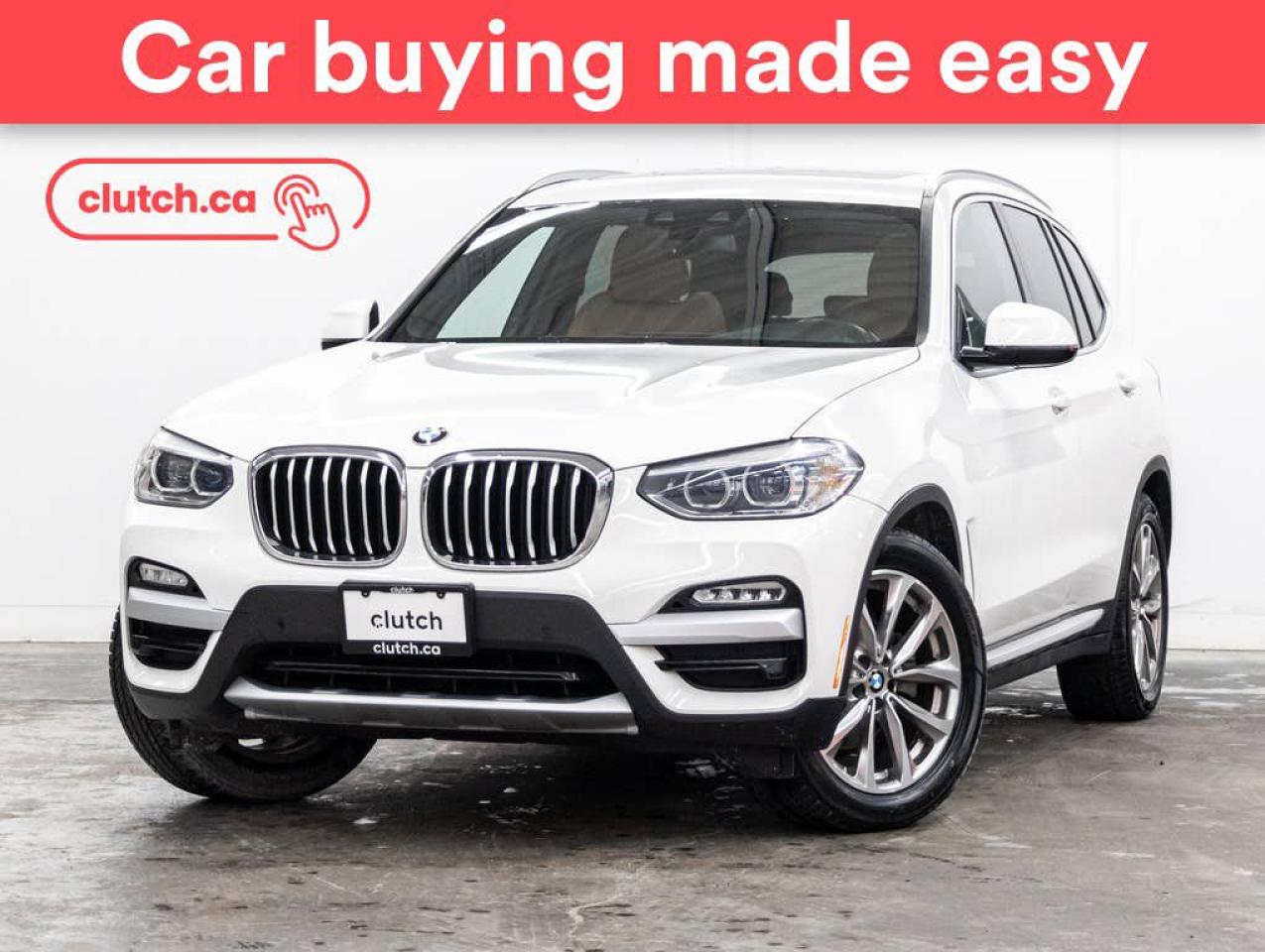 Used 2018 BMW X3 xDrive30i AWD w/Apple CarPlay, Heated Front Seats, Rearview Cam for sale in Toronto, ON