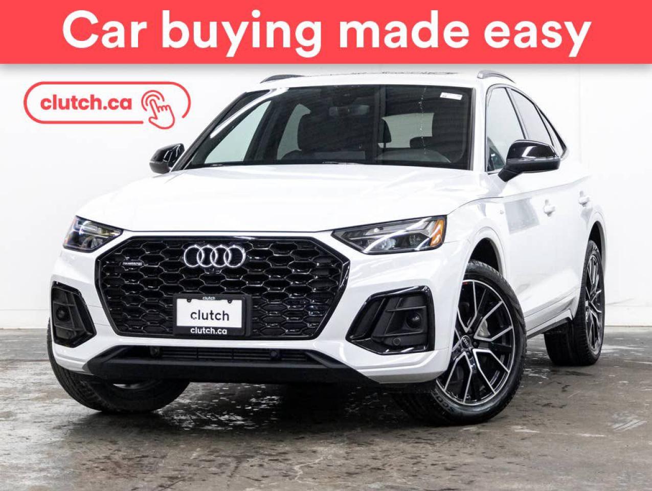 Used 2021 Audi Q5 45 Progressiv AWD w/ Apple CarPlay & Android Auto, Panoramic Moonroof, Nav for sale in Toronto, ON