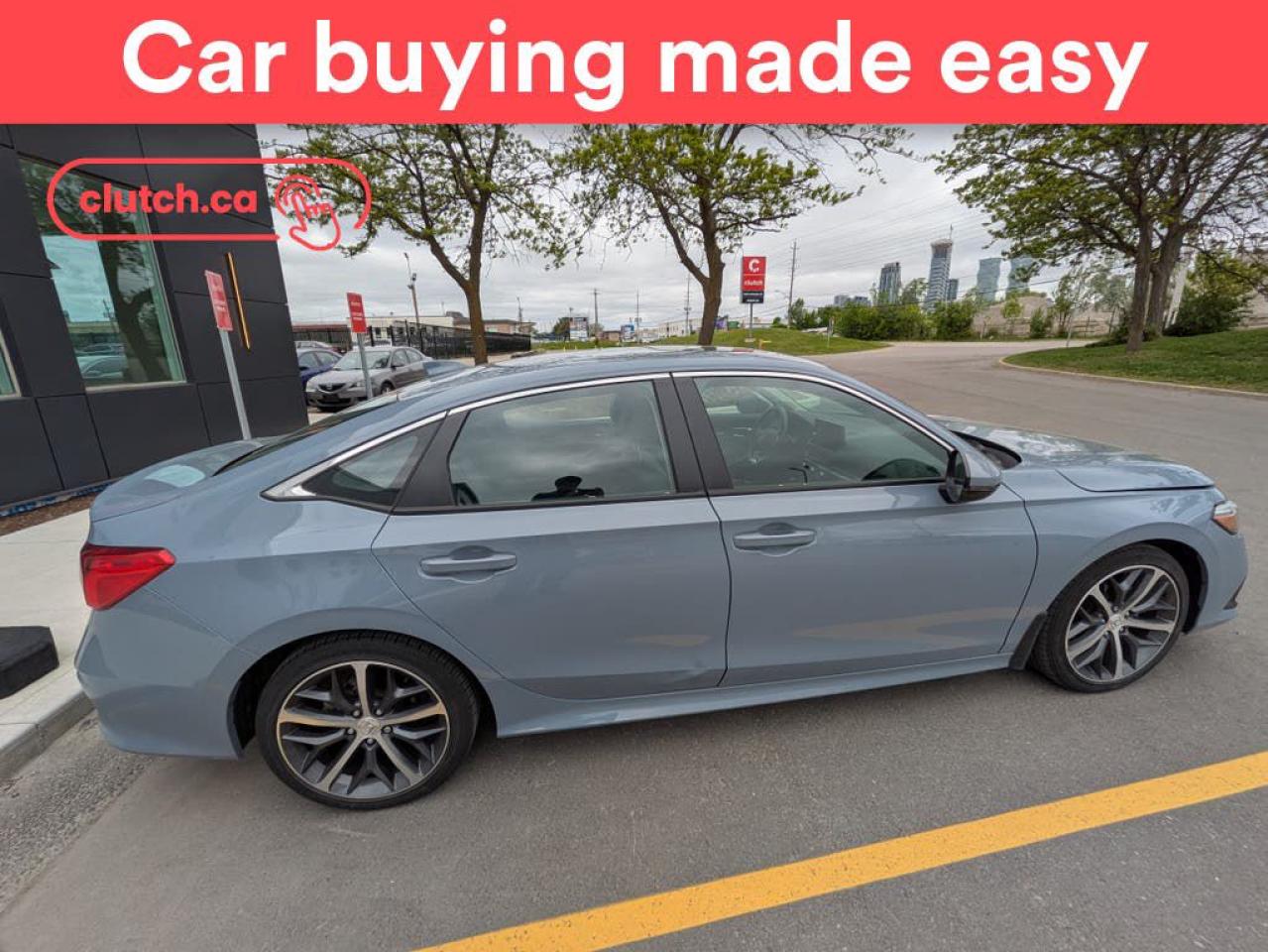 Used 2022 Honda Civic Touring w/ Apple CarPlay, Heated Front Seats, Rearview Cam for sale in Toronto, ON