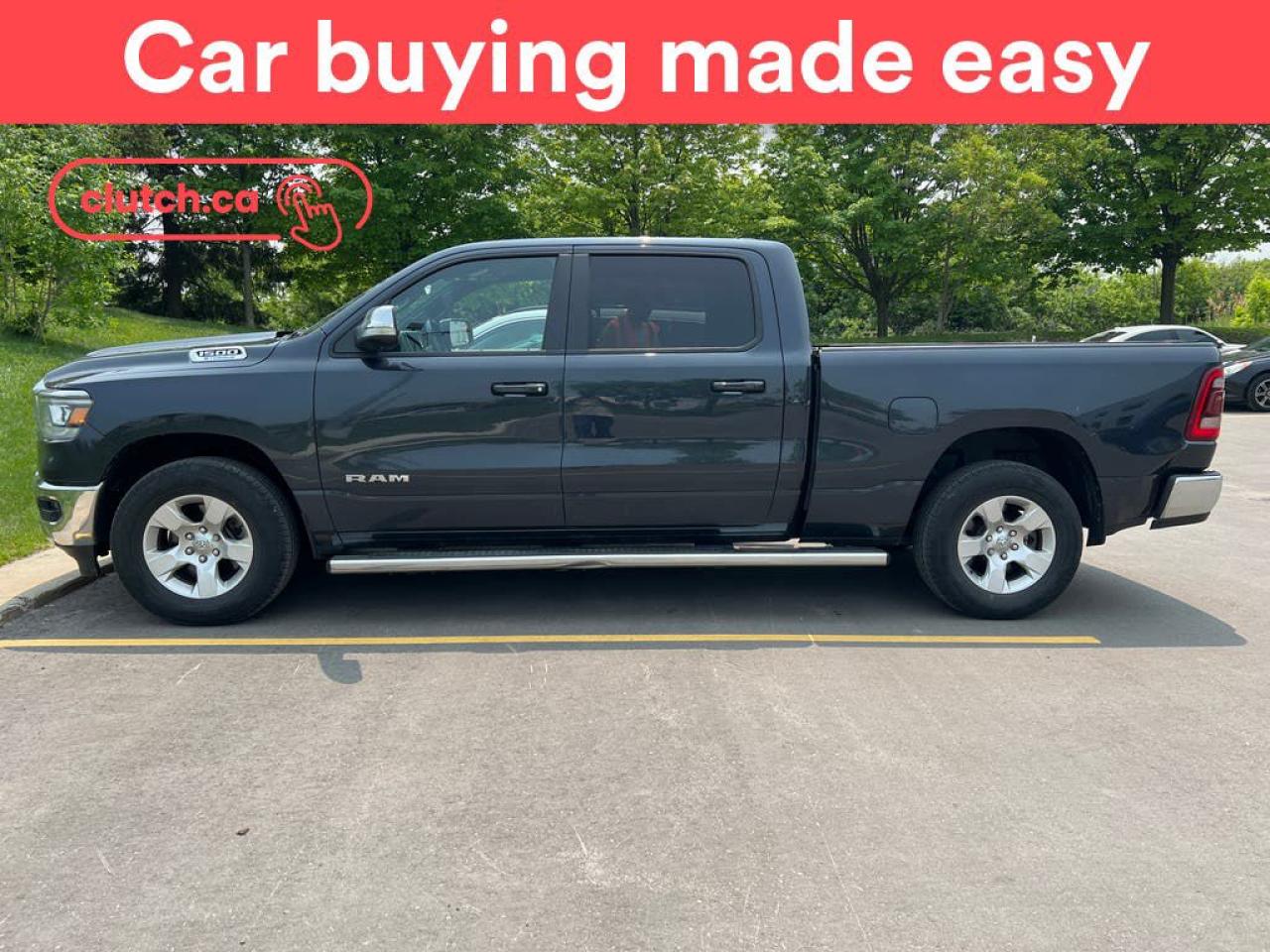 Used 2021 RAM 1500 Big Horn Crew Cab 4x4 w/ Apple CarPlay, Heated Front Seats, Rearview Cam for sale in Toronto, ON