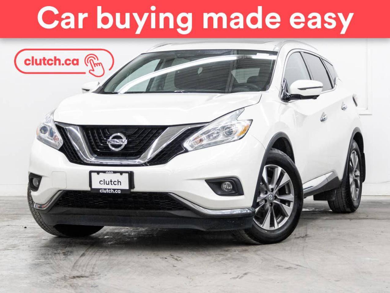 Used 2017 Nissan Murano SL AWD w/ Front Heated Seats, Rearview Cam, Dual Zone A/C for sale in Toronto, ON