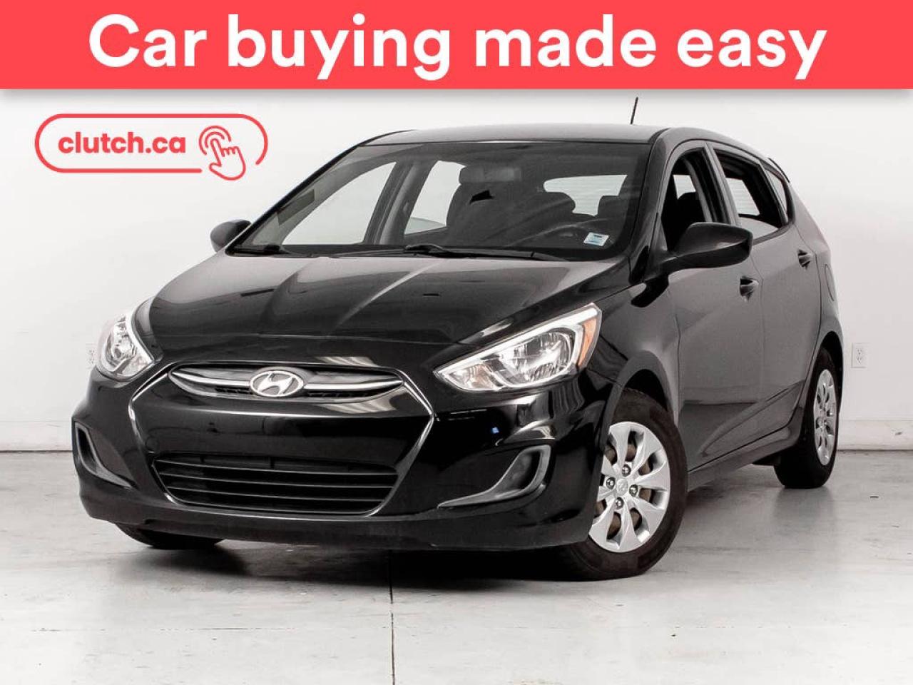 Used 2017 Hyundai Accent GL w/ Heated Seats, A/C for sale in Bedford, NS