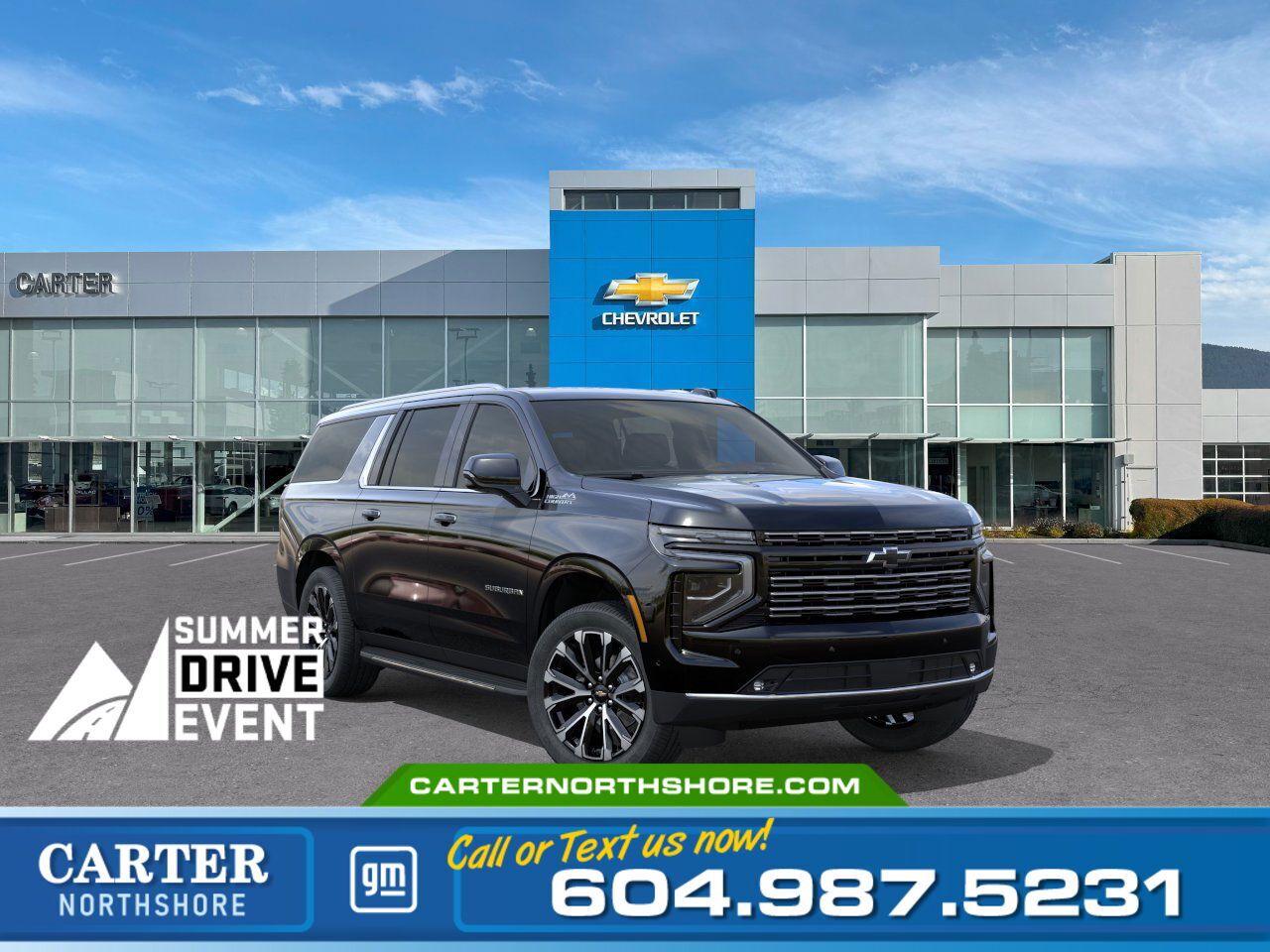 New 2025 Chevrolet Suburban  for sale in North Vancouver, BC
