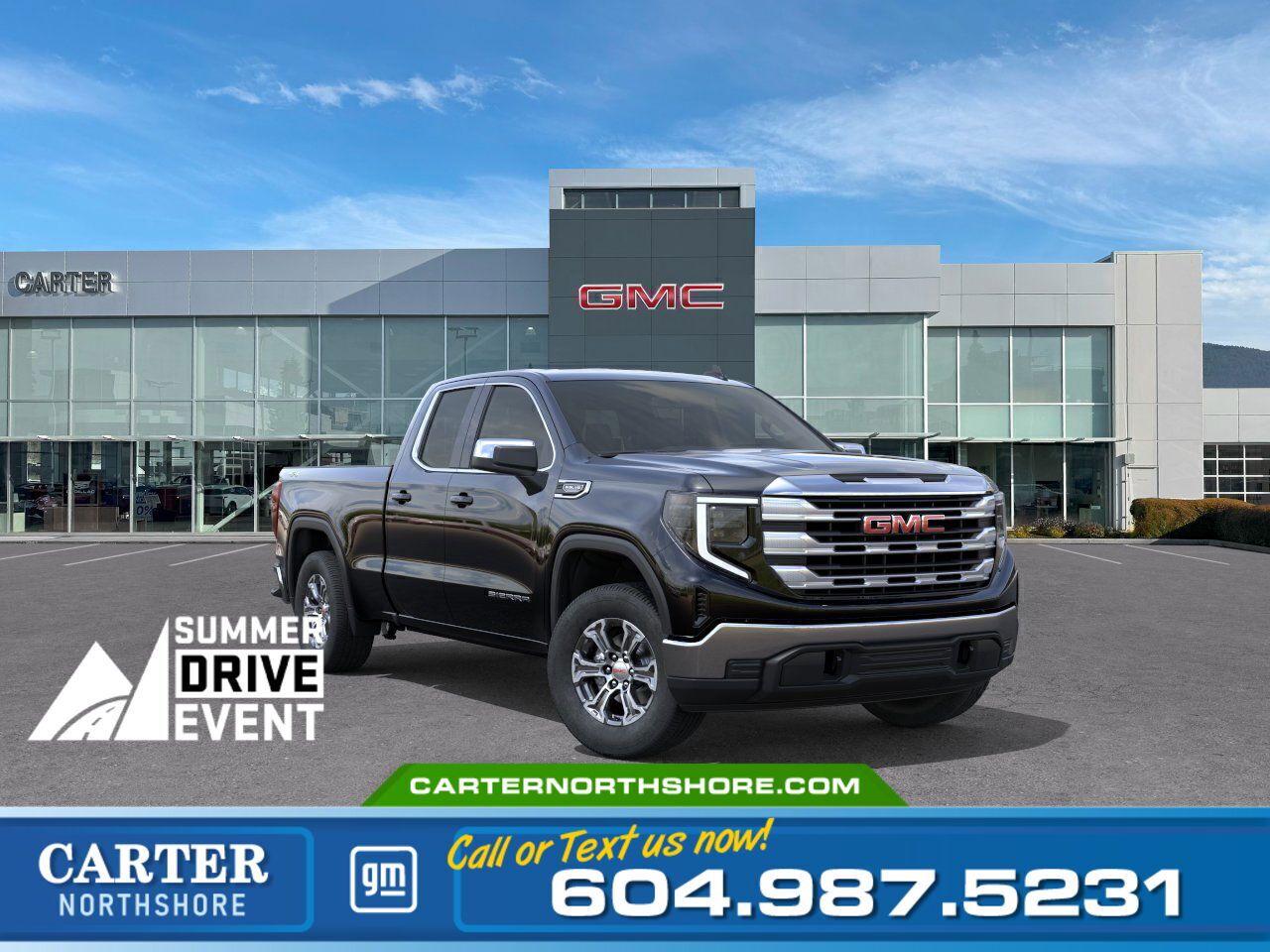 New 2025 GMC Sierra 1500 SLE 4WD | Alum Wheels/Driver Assist Pkg for sale in North Vancouver, BC