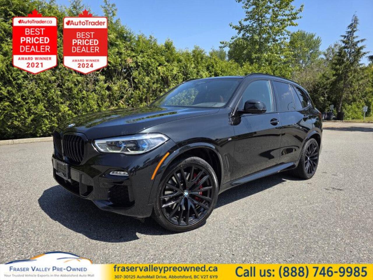 Used 2021 BMW X5 M50i   - Sport Package -  Leather Seats for sale in Abbotsford, BC