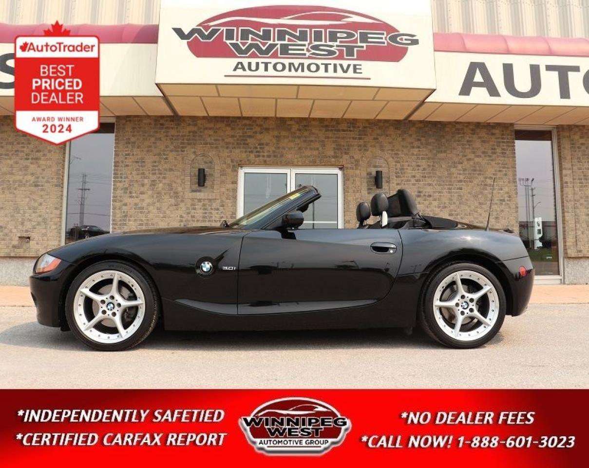 Used 2003 BMW Z4 ROADSTER 3.0i, LOADED, SPORT/PREMIUM PKG, AS NEW! for sale in Headingley, MB