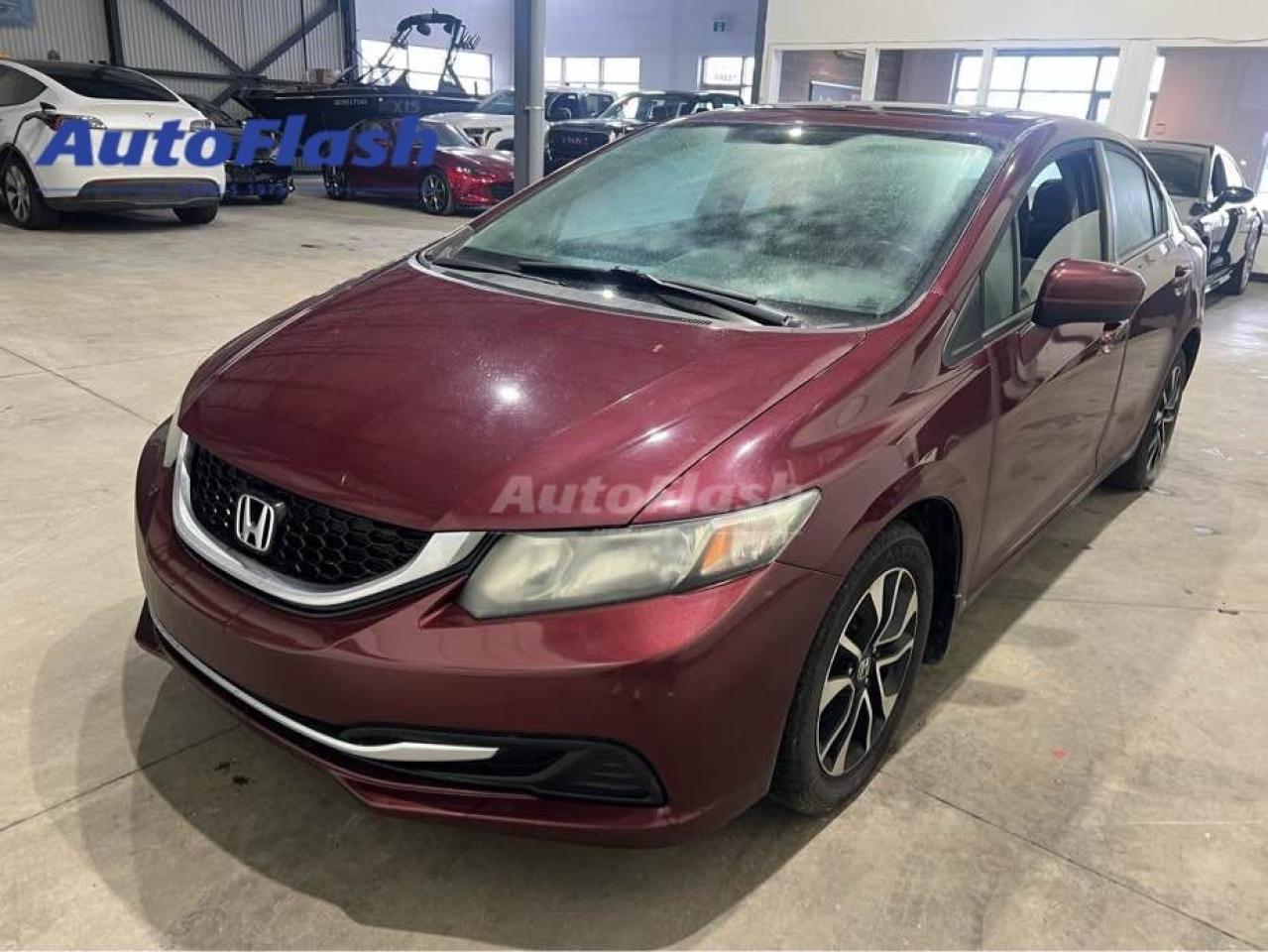 Used 2015 Honda Civic Sedan EX, CAMERA, TOIT OUVRANT, SIEGES CHAUFFANTS for sale in Saint-Hubert, QC