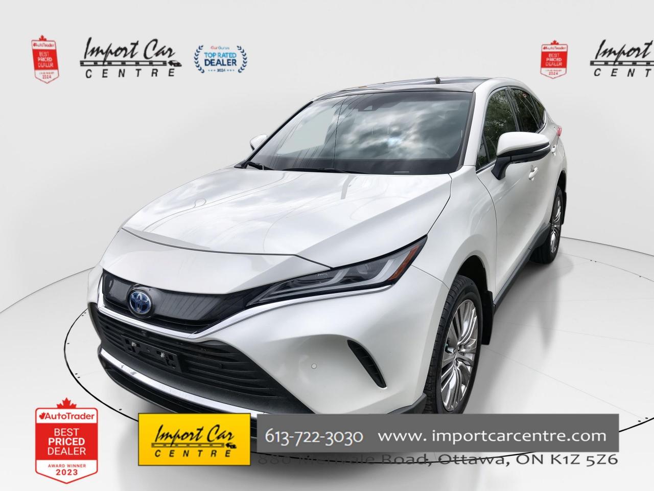 Used 2022 Toyota Venza Limited LEATHER, PANO. ROOF, NAVI, HTD. & COOLED S for sale in Ottawa, ON