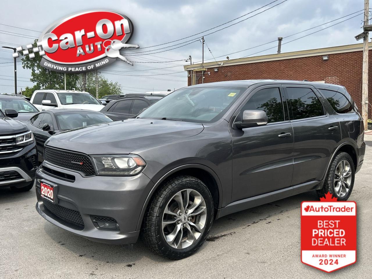 Used 2020 Dodge Durango GT AWD| 7-PASS| HTD LEATHER| SUNROOF| REAR CAM for sale in Ottawa, ON
