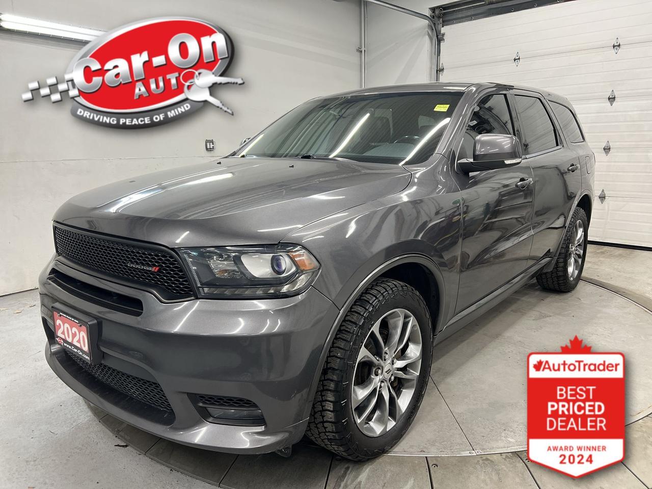 7-PASSENGER! GT All-Wheel Drive w/ 295 HP!!, Leather, sunroof, heated front & 2nd row, heated steering, remote start, backup camera w/ rear park sensors, 20-inch alloys, dual-zone climate control, automatic headlights, keyless entry w/ push start, power liftgate, full power group incl. power seats w/ driver memory, leather-wrapped steering wheel, garage door opener, cruise control, Bluetooth and Sirius XM!!!*This car was used as a previous daily rental*