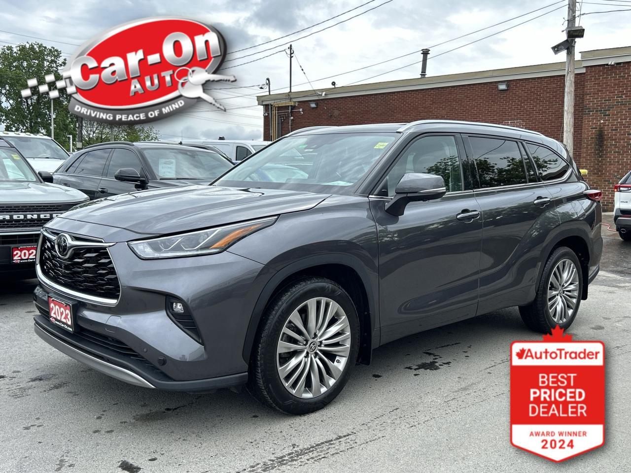 Used 2023 Toyota Highlander PLATINUM AWD | COOLED LEATHER| PANO ROOF | 360 CAM for sale in Ottawa, ON