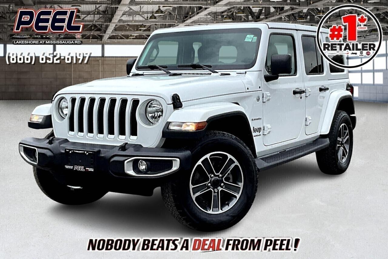 Used 2023 Jeep Wrangler Sahara | Heated Cloth Seats | Alpine | NAV | 4X4 for sale in Mississauga, ON