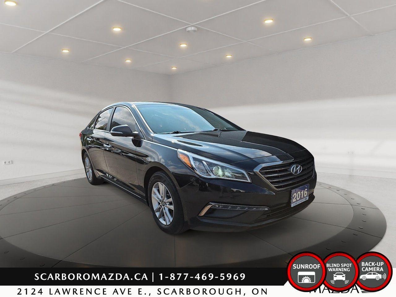 Used 2016 Hyundai Sonata AUTO|BLIND SPOT MONITORING|REAR CAMERA for sale in Scarborough, ON