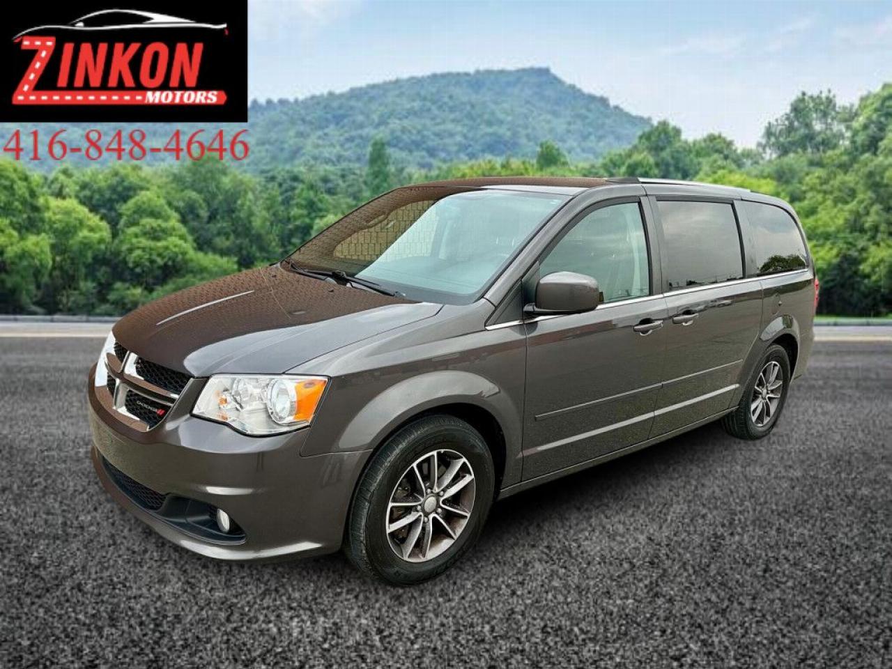 Used 2016 Dodge Grand Caravan SXT PREMIUM PLUS | CLEAN CARFAX | LEATHER | POWER GROUP | BIG SCREEN | STOW N GO | NAVI | for sale in Pickering, ON
