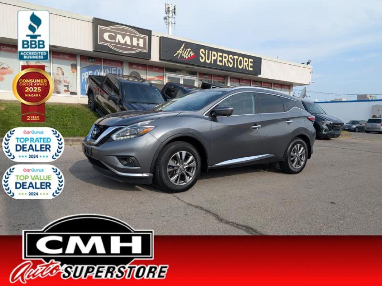 2018 Nissan Murano AWD SL  **LOW KMS - 1 OWNER - CLEAN CF**