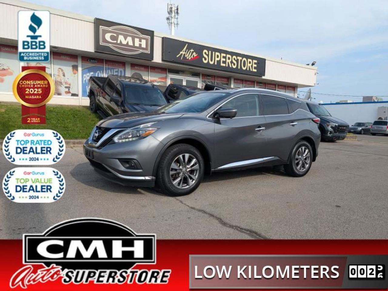 Used 2018 Nissan Murano AWD SL  **LOW KMS - 1 OWNER - CLEAN CF** for sale in St. Catharines, ON