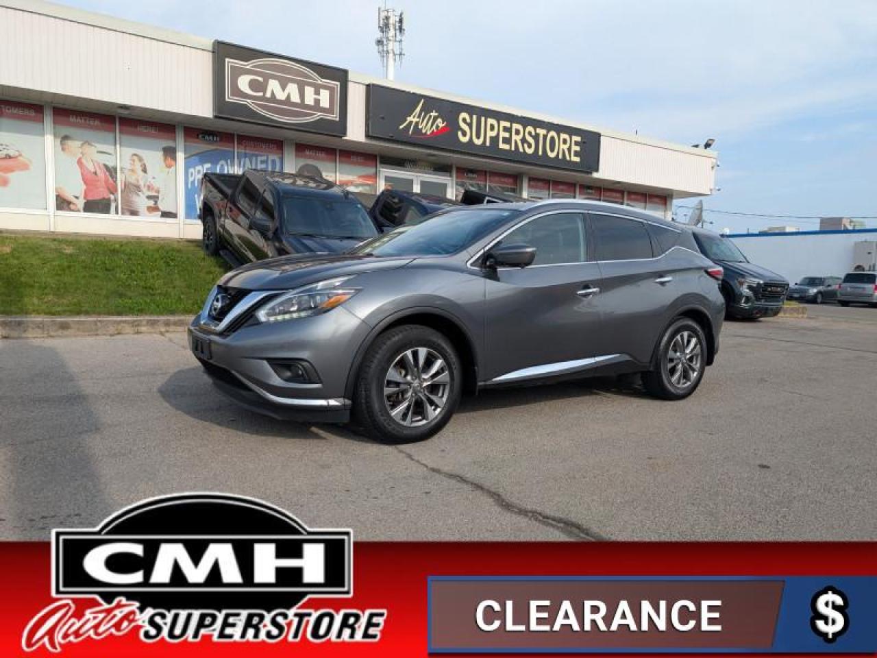 Used 2018 Nissan Murano AWD SL  **LOW KMS - 1 OWNER - CLEAN CF** for sale in St. Catharines, ON