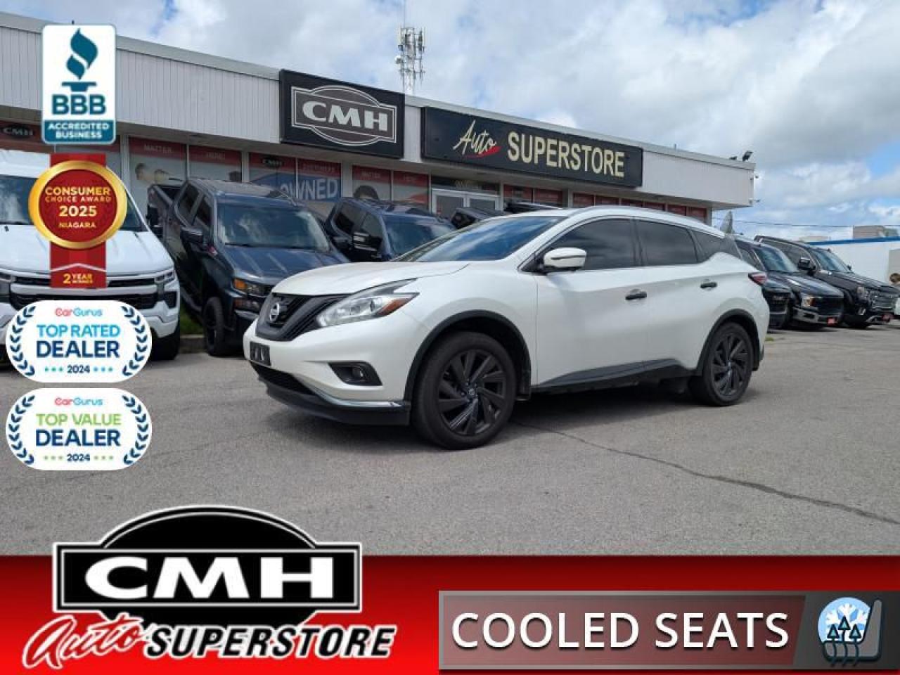 2017 Nissan Murano Platinum  **COOLED SEATS - SUNROOF**
