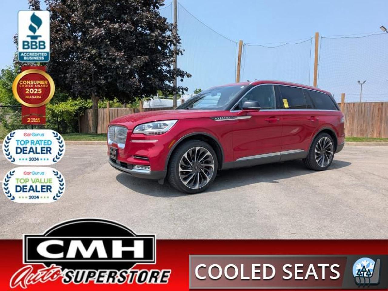 Used 2021 Lincoln Aviator Reserve  **EQUIP. GROUP 202A - $9,000 PKG** for sale in St. Catharines, ON