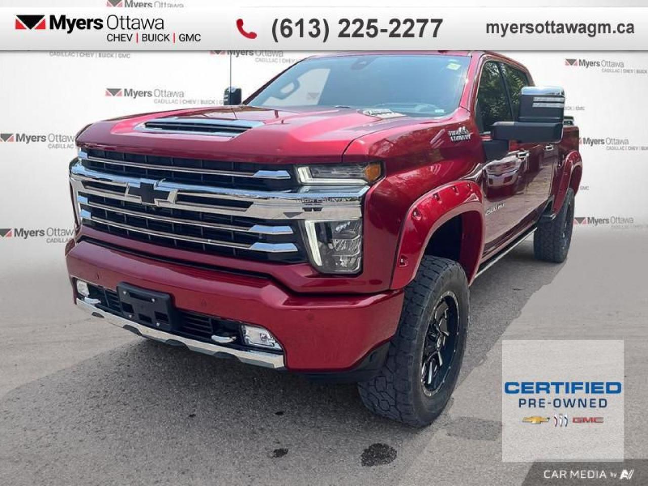 Used 2021 Chevrolet Silverado 2500 HD High Country  HIGH COUNTRY 2500 DURAMAX, SUNROOF, POWER STEPS for sale in Ottawa, ON
