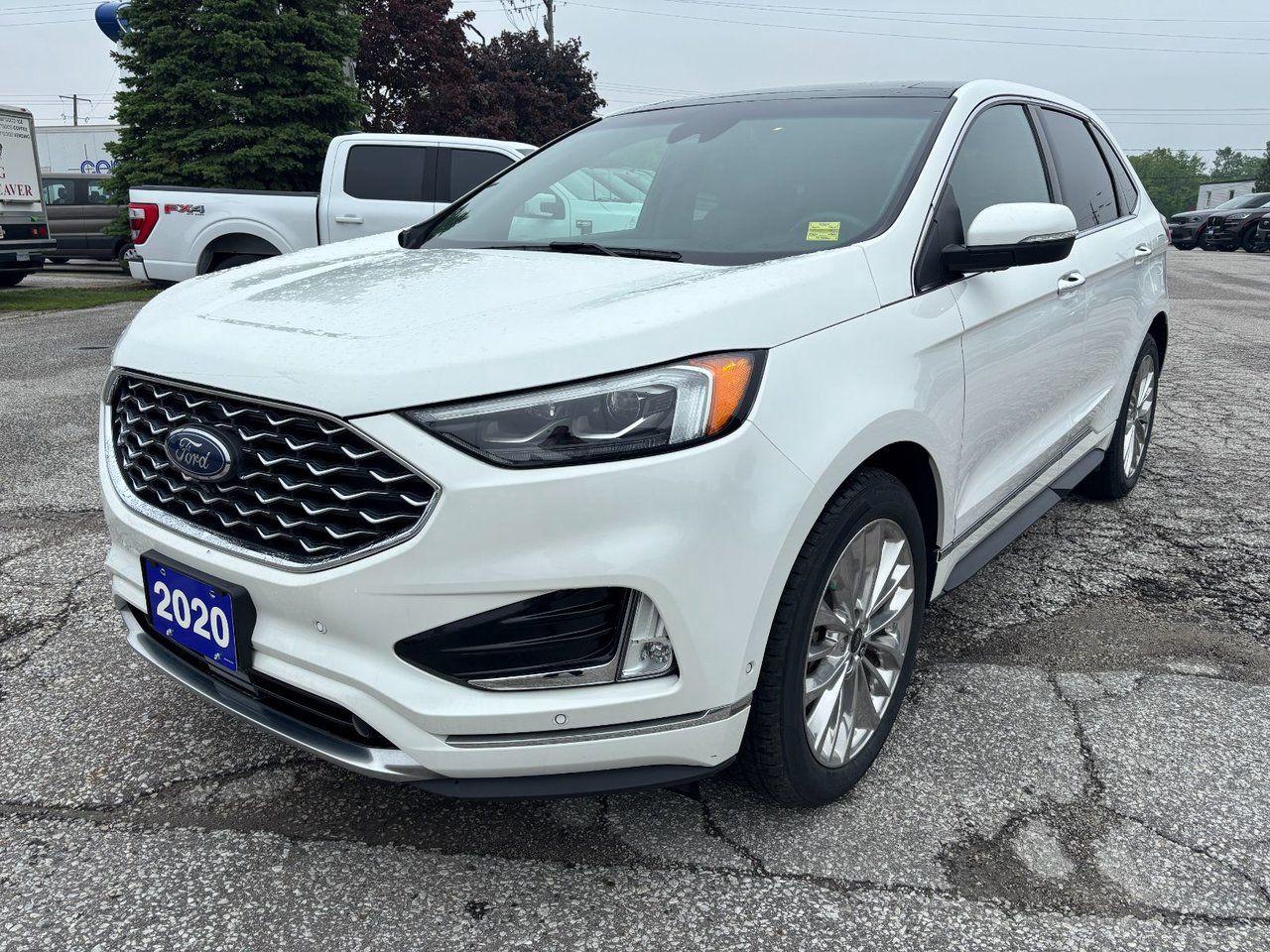 Used 2020 Ford Edge Titanium for sale in Essex, ON