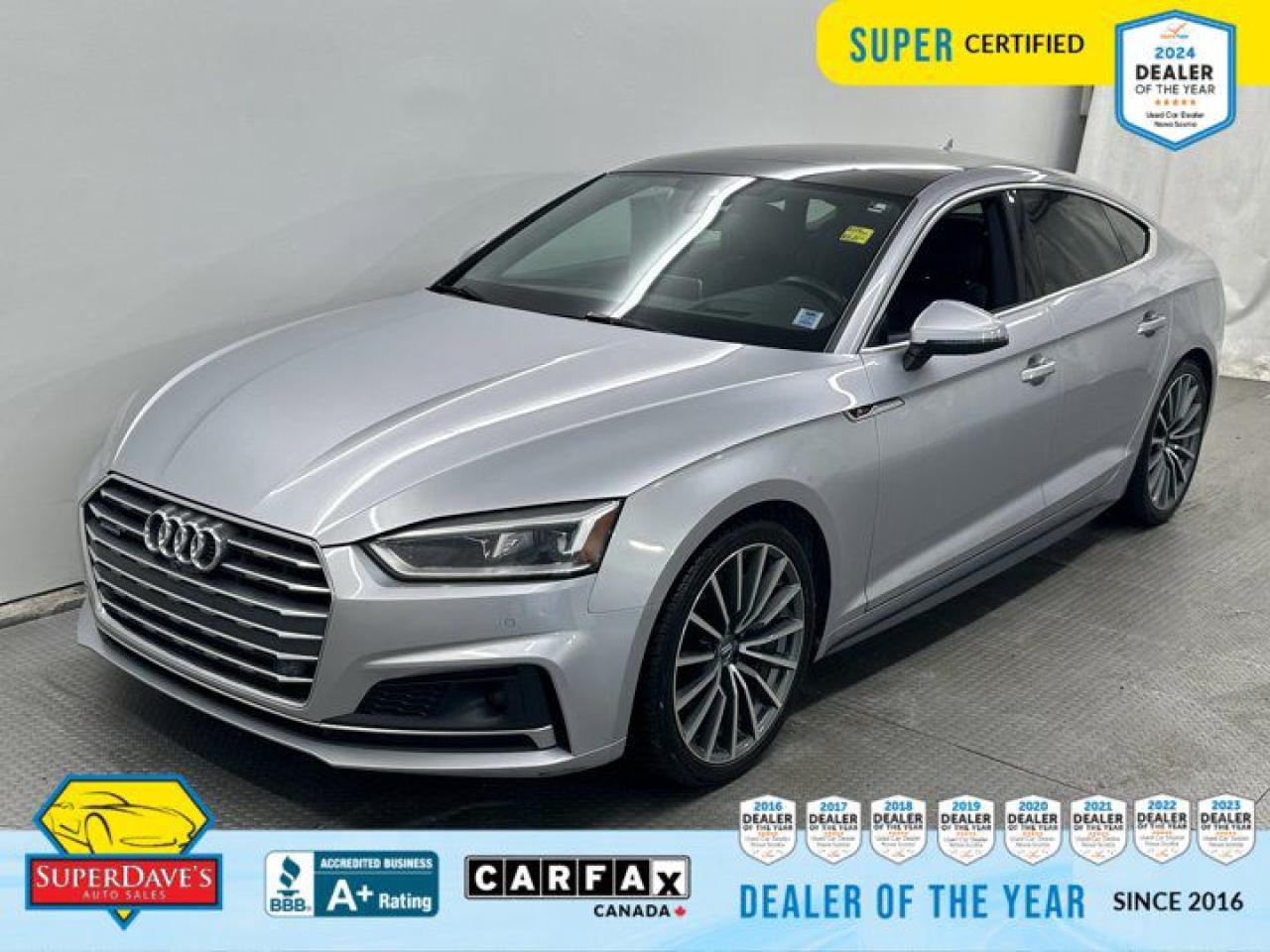 Used 2018 Audi A5 Sportback 2.0 TFSI quattro Tec for sale in Dartmouth, NS