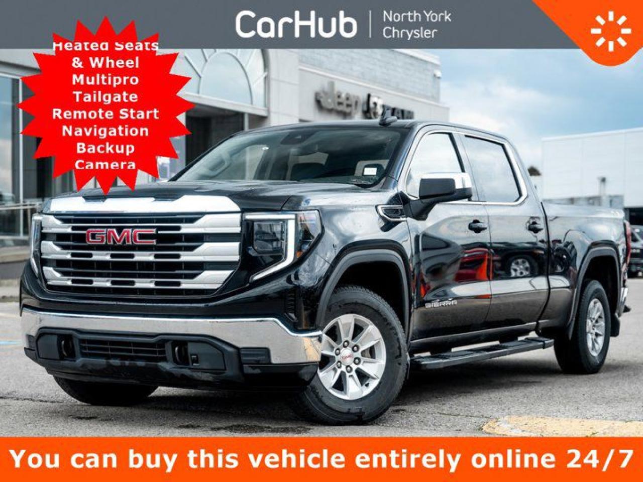 Used 2023 GMC Sierra 1500 SLE Heated Seats & Wheel Multipro Tailgate Remote Start Navi for sale in Thornhill, ON