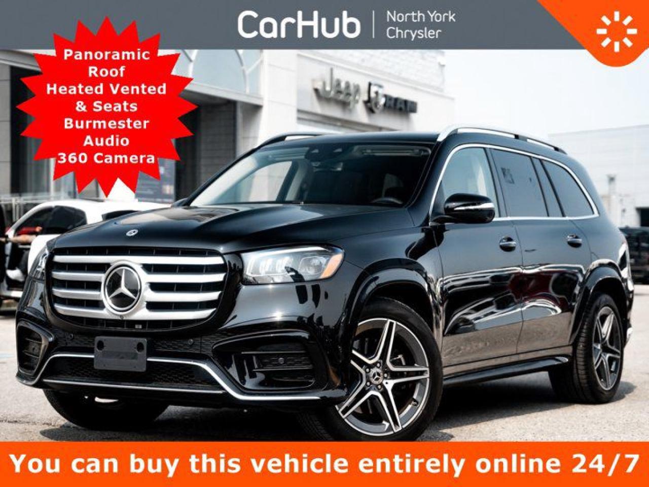 Used 2024 Mercedes-Benz GLS 450 Panoroof Heated Vented Seats Burmester Audio  360 Cam for sale in Thornhill, ON