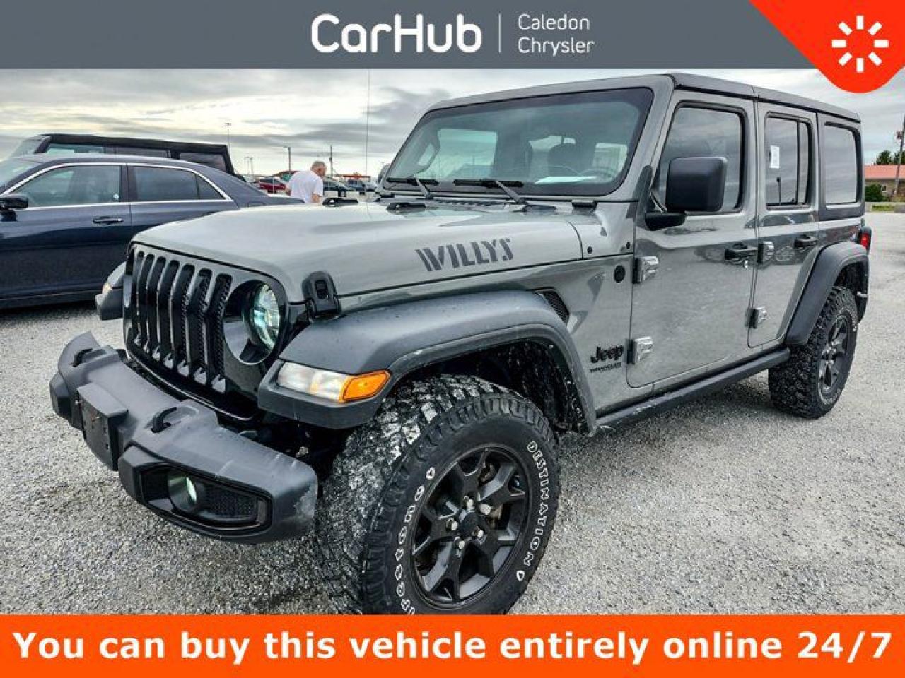 Used 2022 Jeep Wrangler Unlimited Willys for sale in Bolton, ON