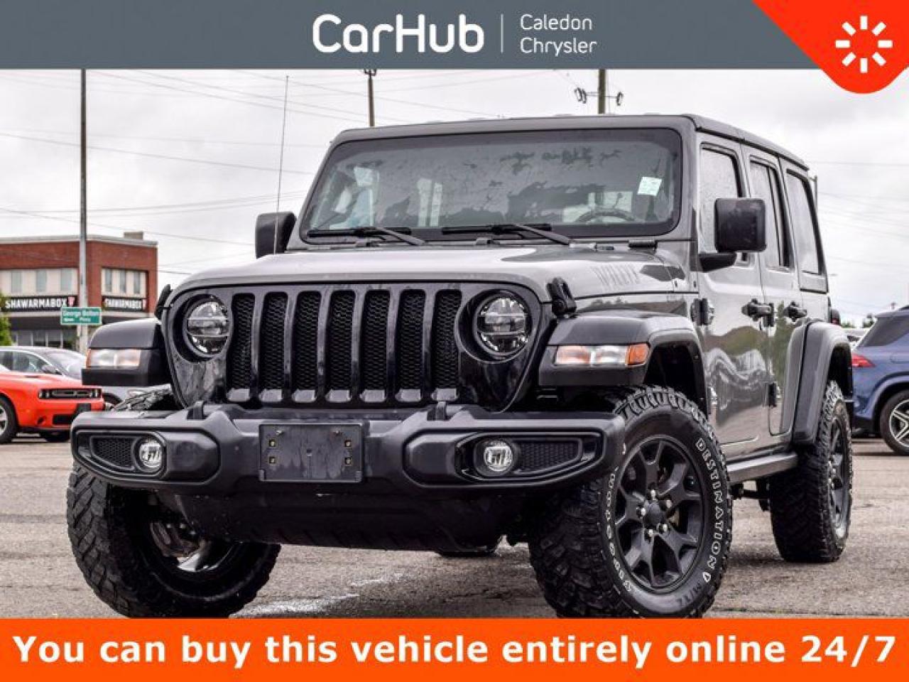 Used 2022 Jeep Wrangler Unlimited Willys Freedom Top Remote Start for sale in Bolton, ON