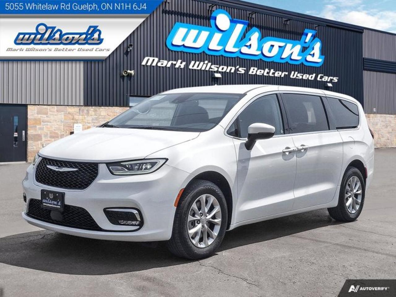 Used 2023 Chrysler Pacifica Touring L AWD | Leather | Heated Seats + Steering | Remote Start | Power Liftgate | Carplay & More ! for sale in Guelph, ON