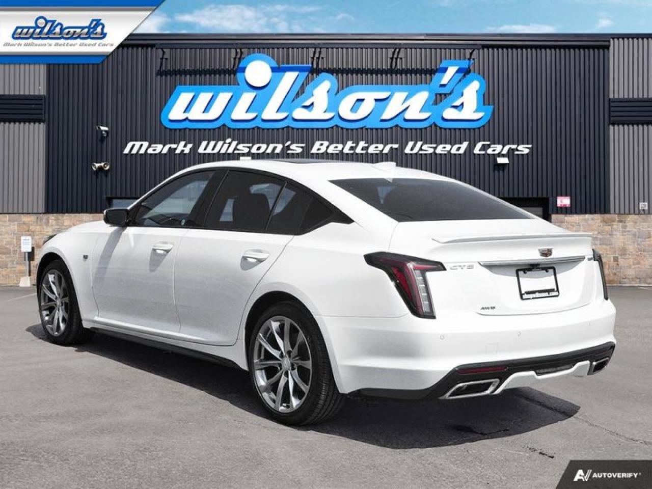 2022 Cadillac CT5 Sport | Pano Roof | Leather | Wireless Carplay | Remote Start | Reverse Cam | Lane Keep & More ! Photo2