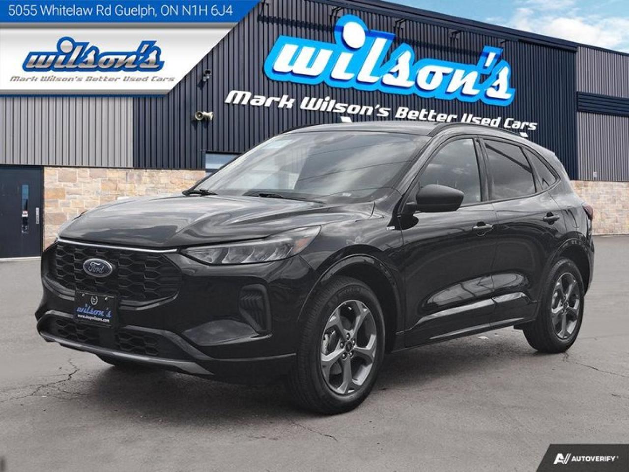 Used 2023 Ford Escape ST-Line Hybrid AWD | Heated Seats + Steering | Remote Start | Reverse Cam | New Brakes | for sale in Guelph, ON
