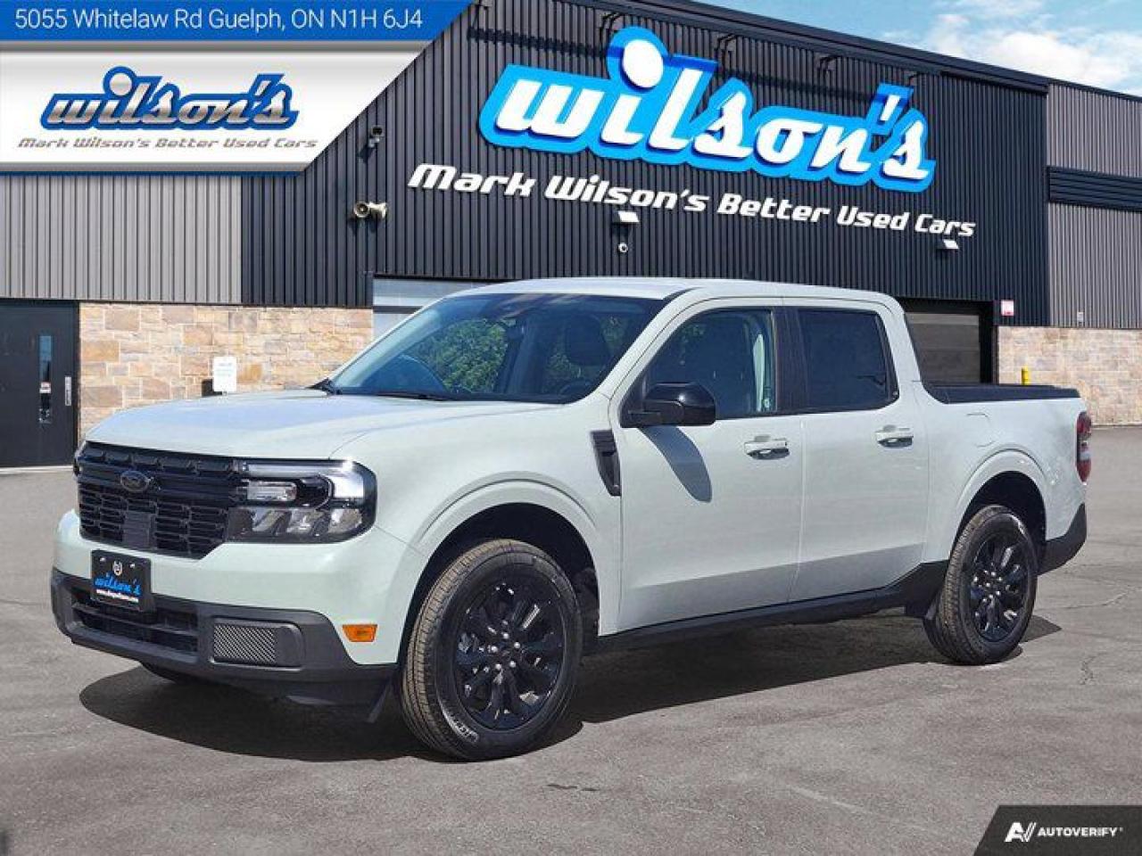 Used 2024 Ford Maverick LARIAT AWD | Black Appearance Pkg | Luxury Pkg | Leather | Heated Wheel + Seats | and More ! for sale in Guelph, ON