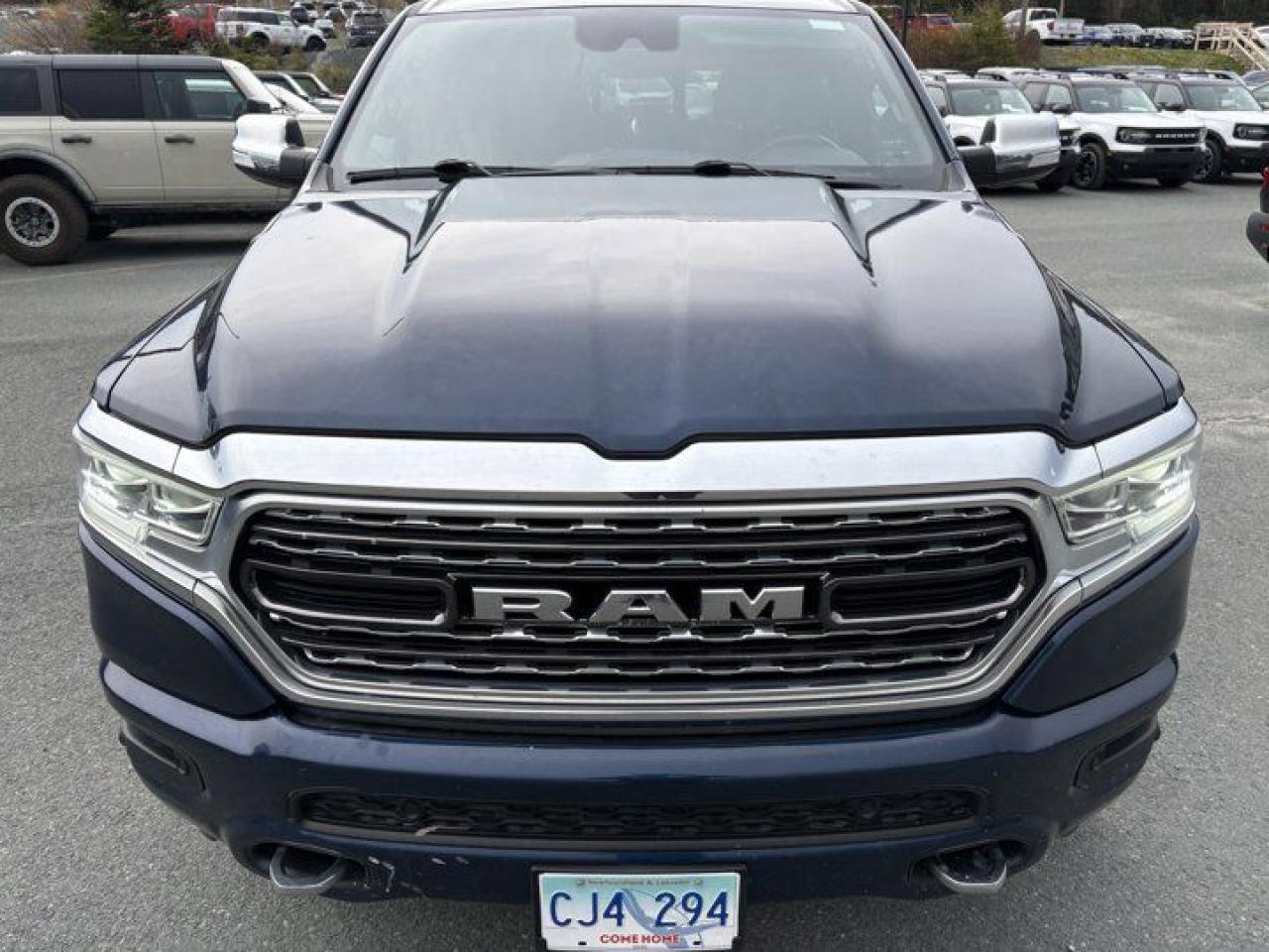 Used 2022 RAM 1500 Limited Crew 4X4 | Leather | Nav | Cooled + Heated Seats | Heated Wheel | 22