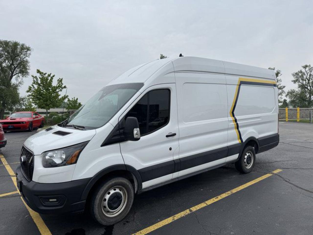 Used 2021 Ford Transit Cargo Van 350 High Roof Extended Cargo Van | Cruise | Interior Up Pkg | Rear Camera | and More ! for sale in Guelph, ON