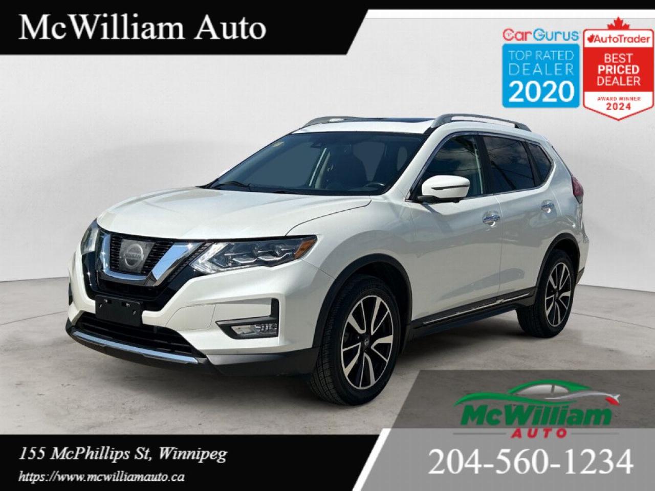 Used 2017 Nissan Rogue SL |LOW KMS|PERFECT SERVICE RECORD|PANO ROOF|HTD SEATS & WHEEL| for sale in Winnipeg, MB