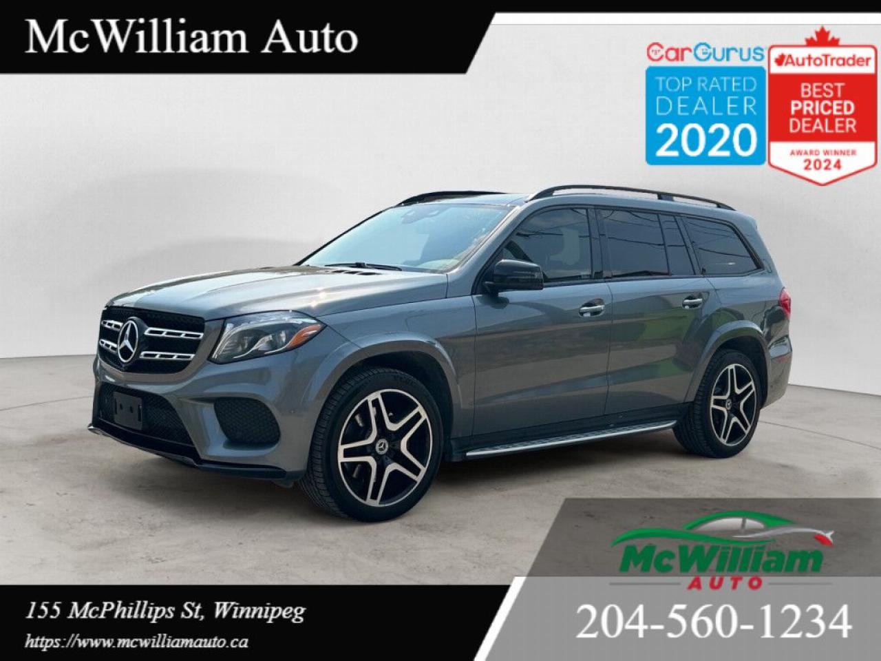 Used 2019 Mercedes-Benz GLS Class GLS450 4MATIC |7 DISPLAY|HTD & COOLED CUP HOLDERS|MINT CONDITION| for sale in Winnipeg, MB