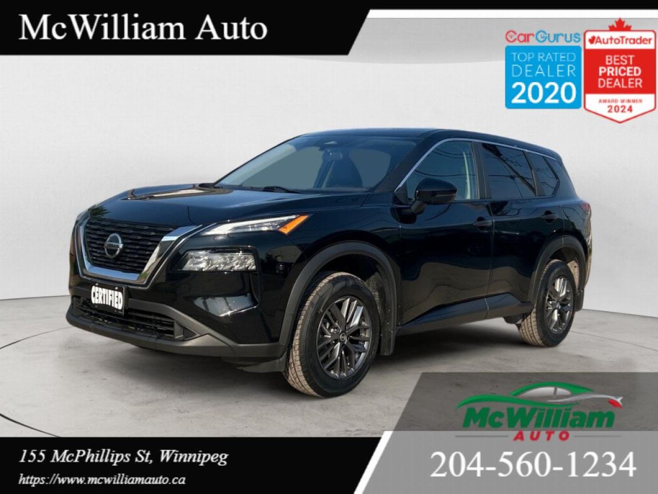 Used 2021 Nissan Rogue S AWD |ZERO COLLISIONS|PERFECT SERVICE RECORD|APPLE CARPLAY| for sale in Winnipeg, MB