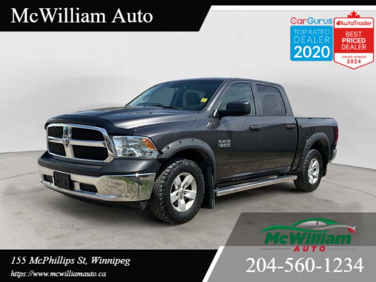 Used 2016 RAM 1500 SXT CREW CAB| MINT CONDITION | 1 OWNER | for sale in Winnipeg, MB