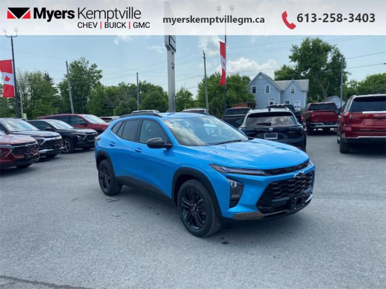 New 2025 Chevrolet Trax ACTIV  - Leather Seats -  Remote Start for sale in Kemptville, ON