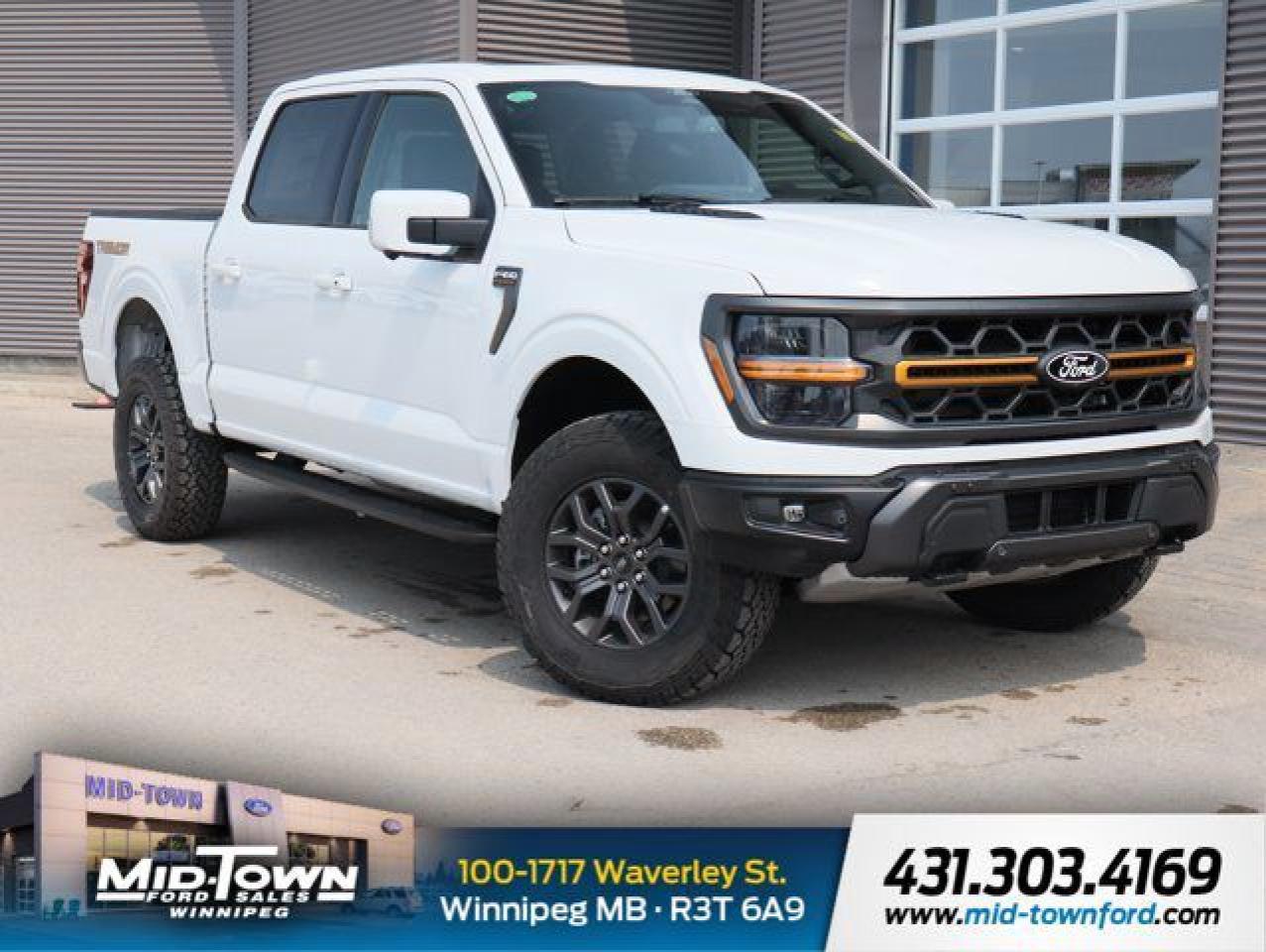 New 2025 Ford F-150 Tremor | Pro-Accesss Tailgate | twin Panel Moon Roof for sale in Winnipeg, MB