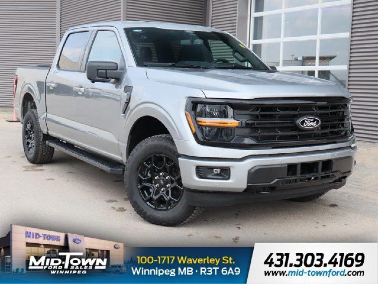 New 2025 Ford F-150 XLT | Trailer Brake | Black Appearance Pack for sale in Winnipeg, MB