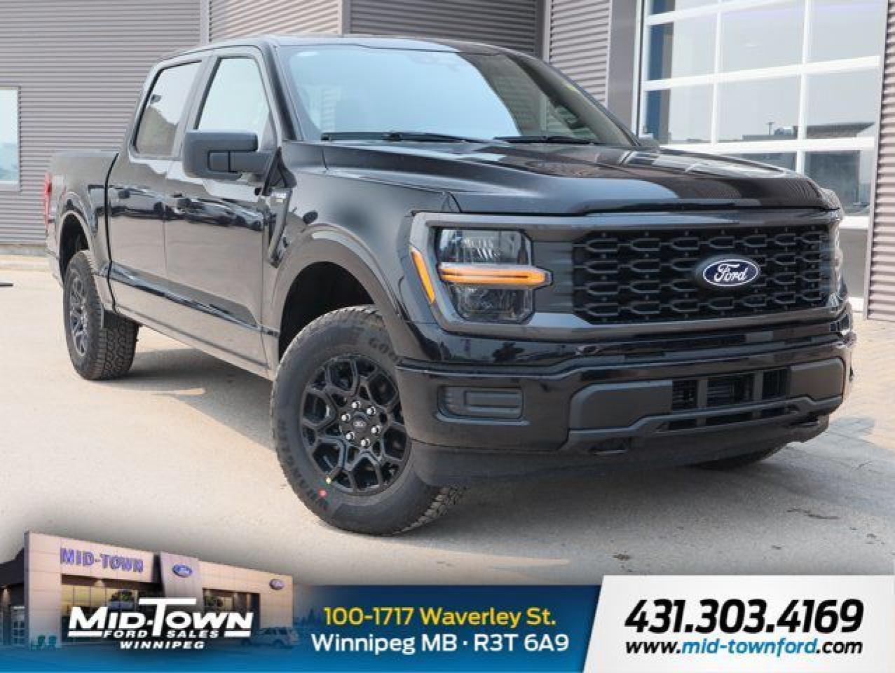 New 2025 Ford F-150 STX | Spray In Liner | Curve Control for sale in Winnipeg, MB
